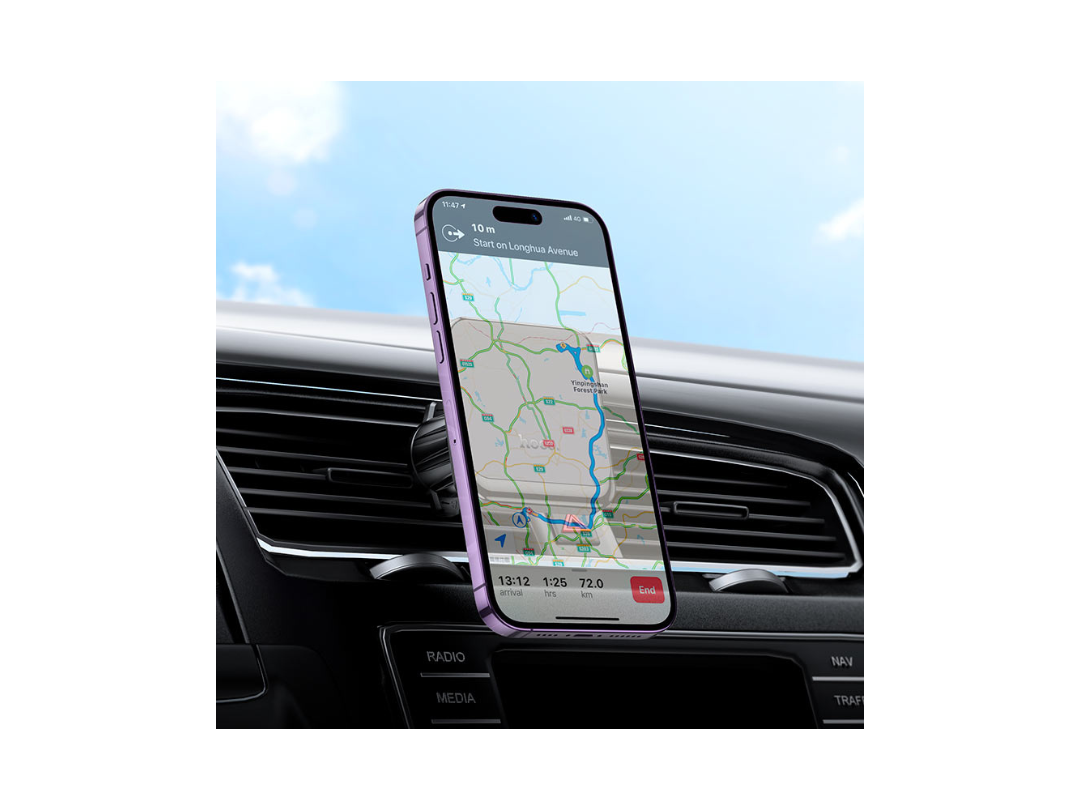 Hoco Car Holder H40 Climber for Air Outlet – Adjustable Phone Mount Hoco Car Holder H40 Climber for Air Outlet – Adjustable Phone Mount